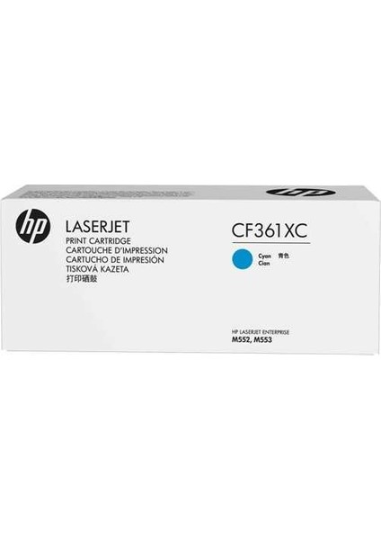 Hp CF361XC (508X) Mavi Orjinal Toner