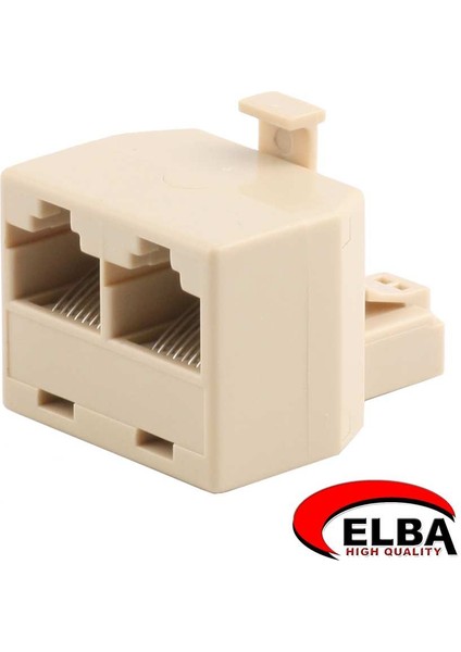8P8c Jack- 2X8p8c Jack 2Li Rj45 Çokla Jk8464