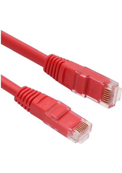 NP611B-R-1.0 Cat6 1.0MT Kırmızı Utp Patch Kablo