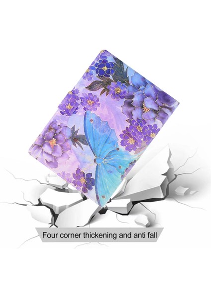 Lenovo Sekmesi Için Deri Tablet Çanta P11 Gen 2 Şakayık Kelebek (Yurt Dışından) modelleri