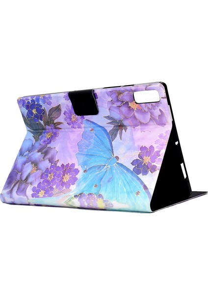 Lenovo Sekmesi Için Deri Tablet Çanta P11 Gen 2 Şakayık Kelebek (Yurt Dışından) indirimleri