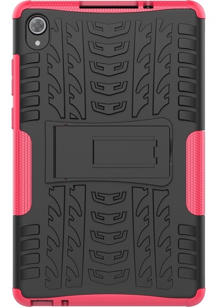 Lenovo Tab M8 (2020) TB-8705F 8,0 Inç Pembe Lastik Dokusu Kılıfı (Yurt Dışından) fiyatları