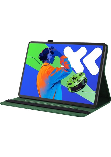 Lenovo Tab P12 Pro 12.7 2025 Yeşil Için Deri Tablet Kılıfı (Yurt Dışından) fırsatları