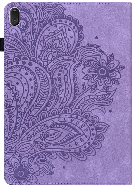 Lenovo Tab E10 TB-X104F Mor Için Peacock Tablet Kılıfı (Yurt Dışından) fırsatları