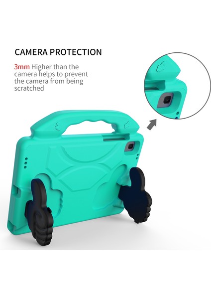 Braket Eva Tablet Kılıfı Lenovo K10 TB-X6C6F 10.3 Inç Buzul Yeşili (Yurt Dışından) fiyatları