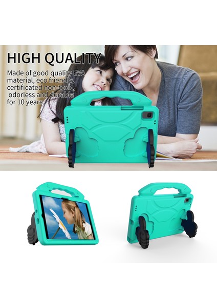 Braket Eva Tablet Kılıfı Lenovo K10 TB-X6C6F 10.3 Inç Buzul Yeşili (Yurt Dışından) modelleri