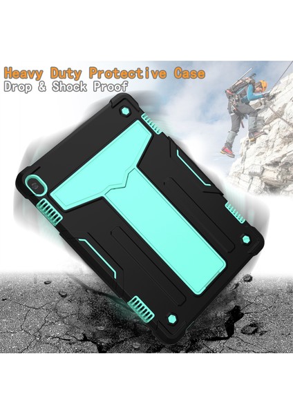 Pc+Silikon Kılıf Lenovo M10 Fhd Rel TB-X605F Siyah + Nane Yeşili (Yurt Dışından) fırsatları