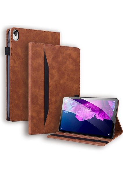 Lenovo Tab P11 TB-J606F Kahverengi Kılıf (Yurt Dışından)