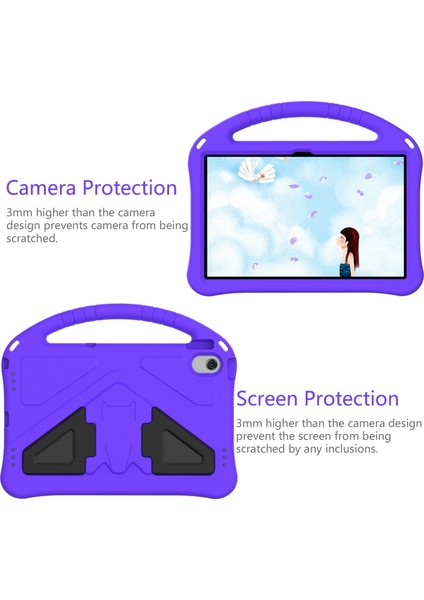 Lenovo Tab M10 Plus 10.6 3. Nesil 2022 Mor Için Tablet Kılıfı (Yurt Dışından) fiyatları