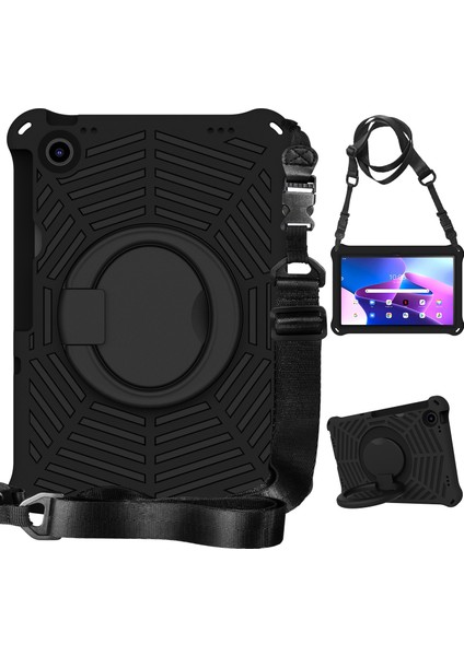 Lenovo Tab M10 Plus 10.6 3. Nesil 2022 Siyah Tablet Kılıfı (Yurt Dışından)