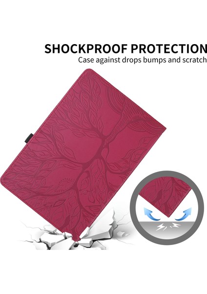 Lenovo Tab P12 / Xiaoxin Pad Pro 12.7 2025 Kırmızı Için Deri Kılıf (Yurt Dışından) fiyatları