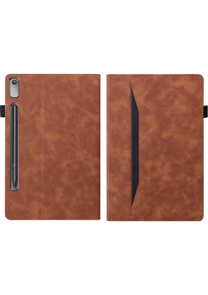 Lenovo Tab P11 Pro Gen 2 Kahverengi Için Tablet Kılıfı (Yurt Dışından) fiyatları