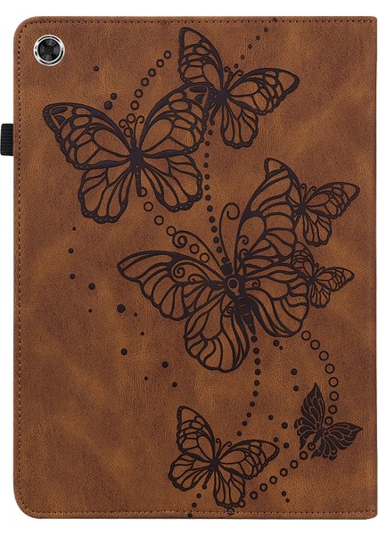 Tablet Kılıfı Lenovo Tab M10 Plus / Tab M10 Fhd Plus 10.3 Inç TB-X606F TB-606X Kahverengi (Yurt Dışından) fırsatları