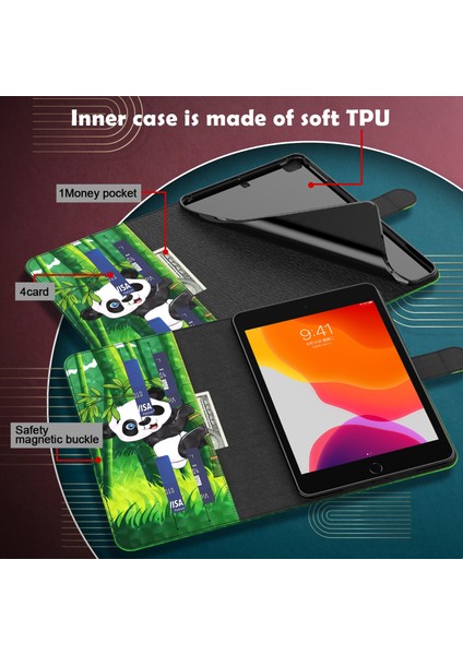 Lenovo M10 Plus Panda Için Deri Tablet Kılıfı (Yurt Dışından) modelleri