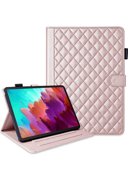 Lenovo Tab P11 Gen 2 Pembe Altın Için Deri Tablet Kılıfı (Yurt Dışından)