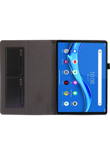 Lenovo Tab M10 Siyah Deri Kılıf (Yurt Dışından)