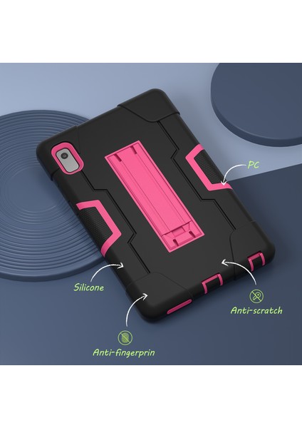 Lenovo Tab M9 / TB-310FU Siyah Gül Kırmızı Için Silikon Hibrit Pc Tablet Kılıfı (Yurt Dışından) fiyatları