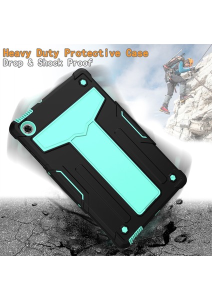 Lenovo M10 Plus TB-X606F Siyah + Nane Yeşili Için Pc+Silikon Kılıf (Yurt Dışından) fırsatları