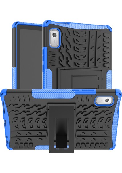 Lenovo Tab M9 Mavi Için Tpu + Pc Tablet Kılıfı (Yurt Dışından)