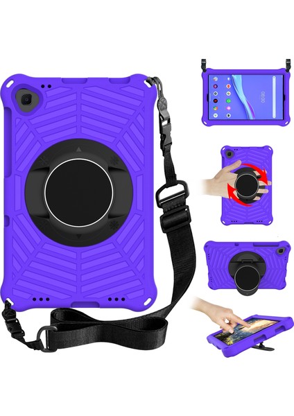 Lenovo M10 Plus TB-X606F Kılıf Mor Için (Yurt Dışından)