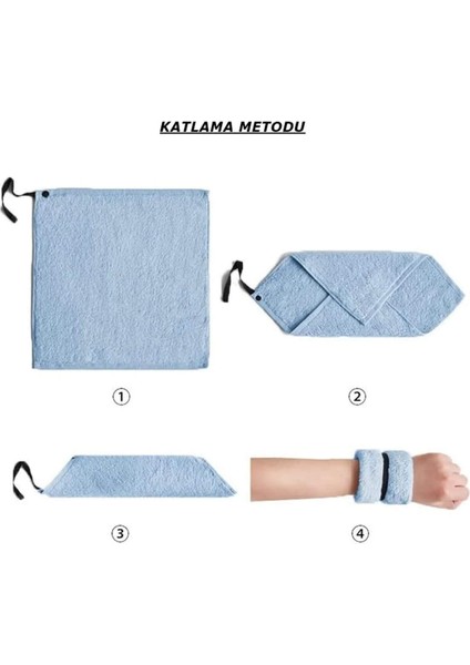 Sporcu Havlu El Bilekliği Ter Havlusu Yumuşak Mikrofiber fiyatları