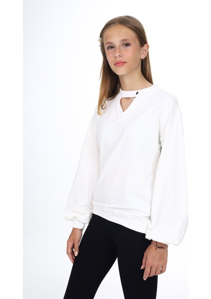 Kız Çocuk Okul Sweatshirt