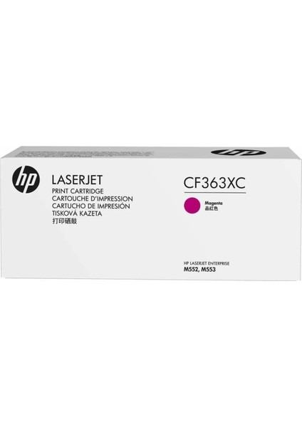 Hp CF363XC (508X) Kırmızı Orjinal Toner