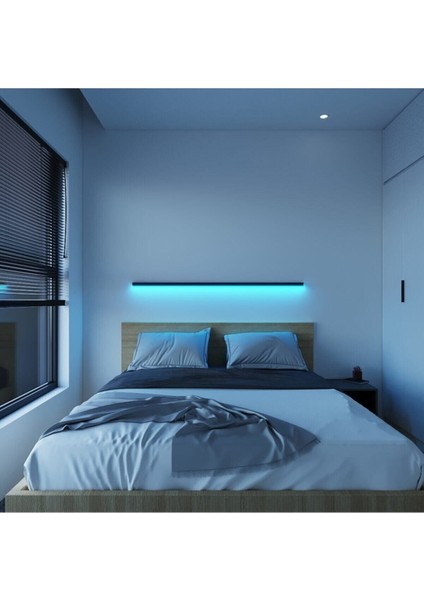 Uzaktan LED Abajur Aplik Gece Lambası Rgb Lambader