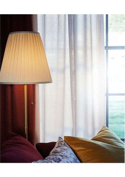 Årstıd Yer Lambası, Beyaz-Pirinç Rengi, 155 cm modelleri