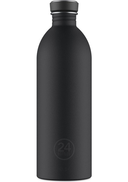 24 Bottles Urban Bottle Tuxedo Black Matara 1000 ml