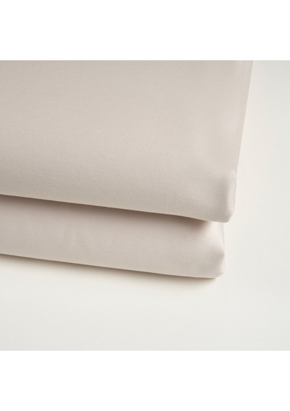 Solıd 300 Tc Queen Sıze %100 Pamuk Saten Lastikli Çarşaf 180x200 + 35 Cm Krem fiyatları