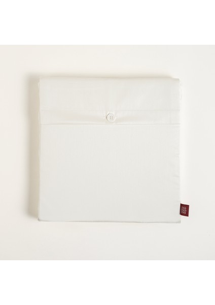 Solıd 300 Tc Çift Kişilik %100 Pamuk Saten Lastikli Çarşaf 160x200 + 35 Cm Ekru