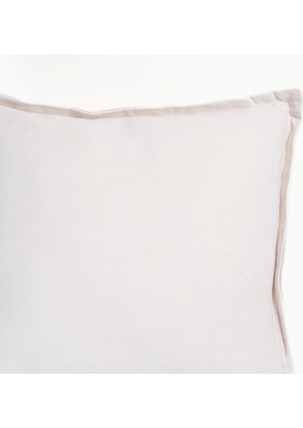 Nilüfer Şantuklu Viskon Pamuk Dolgulu Kırlent 45x45 Cm Krem fiyatları