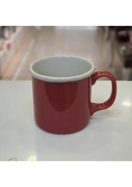 Patara Kırmızı Porselen Mug Bıg Kupa