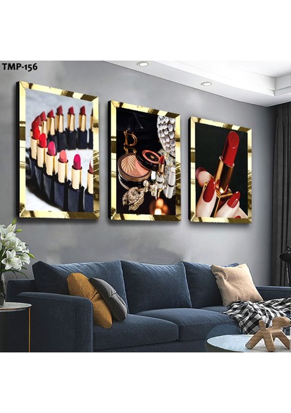 Ruj Gold Pleksili Mdf Tablo