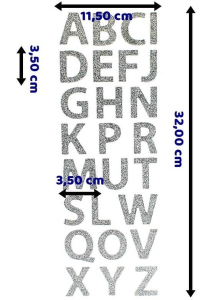 Harf Sticker fiyatları