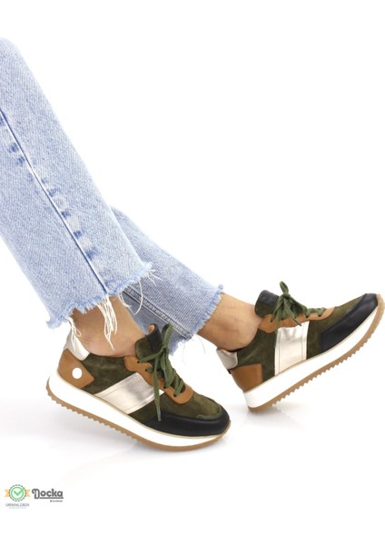 Kadın Deri Ortopedik Spor Tarz Günlük Ayakkabı M25/Ka360