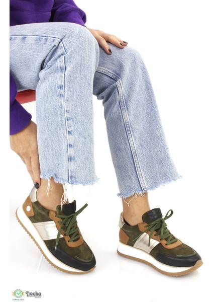 Kadın Deri Ortopedik Spor Tarz Günlük Ayakkabı M25/Ka360 indirimleri