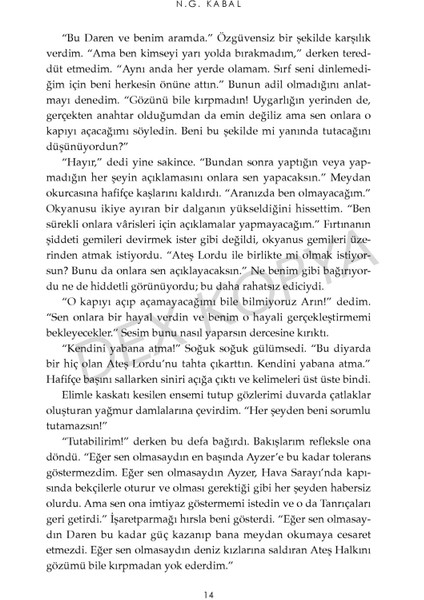 Hepimiz Gökyüzü Olmak Istedik 4: Efsaneler ve Lanetler (Ciltli) - N. G. Kabal
