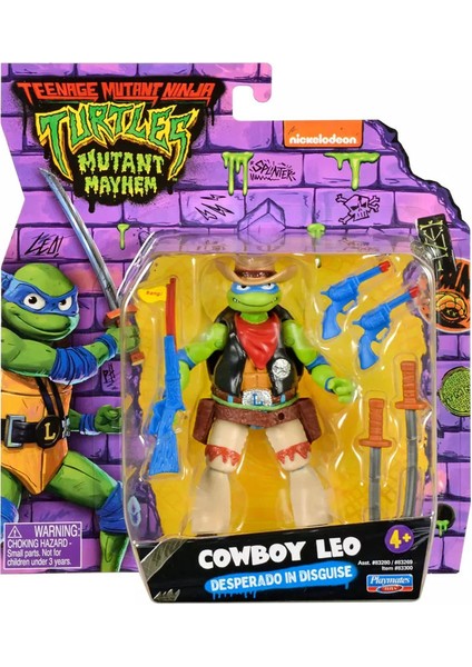 Tmnt Aksiyon Figürler Cowboy Leo 83269