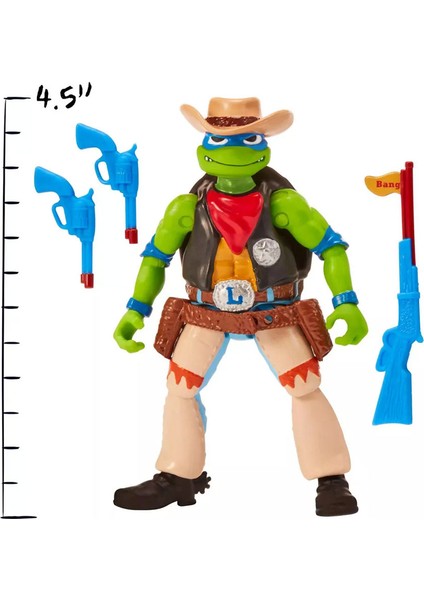 Tmnt Aksiyon Figürler Cowboy Leo 83269