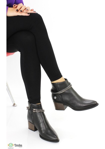 Kadın Deri Klasik Ortopedik Bot M25/KB4135 modelleri