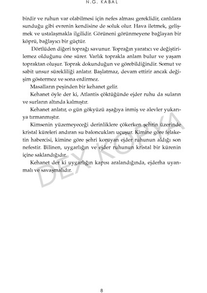 Hepimiz Gökyüzü Olmak Istedik  4:  Efsaneler ve Lanetler - N. G. Kabal