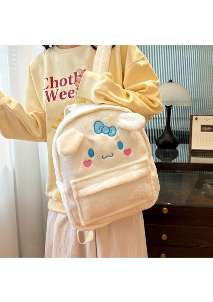 Yeni Sanrio Sırt Çantası, Sevimli Bir Culomi Melodi Peluş Oyuncak Sırt Çantasıdır. (Yurt Dışından) modelleri