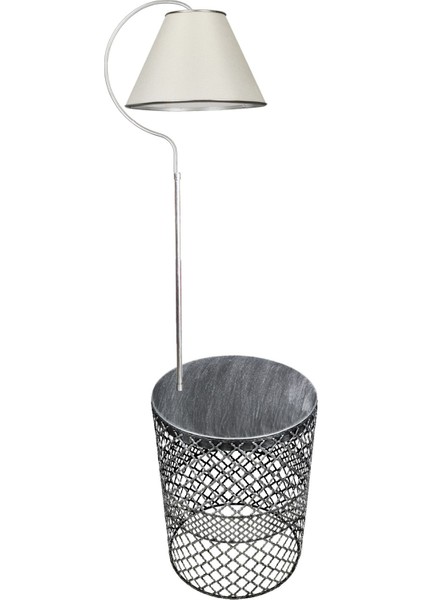 Lambader Holo Sehpalı Elips Gümüş Patine (Silver Çember) Krem Şapka fırsatları