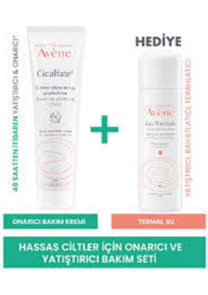 Cicalfate Protective Bakım Kremi 100ML & Termal Su 50ML