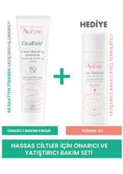 Cicalfate Protective Bakım Kremi 100ML & Termal Su 50ML