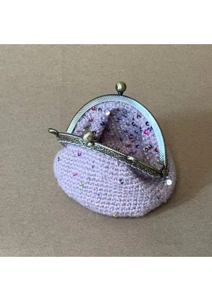 El Yapımı Örgü Bozuk Para Cüzdanı