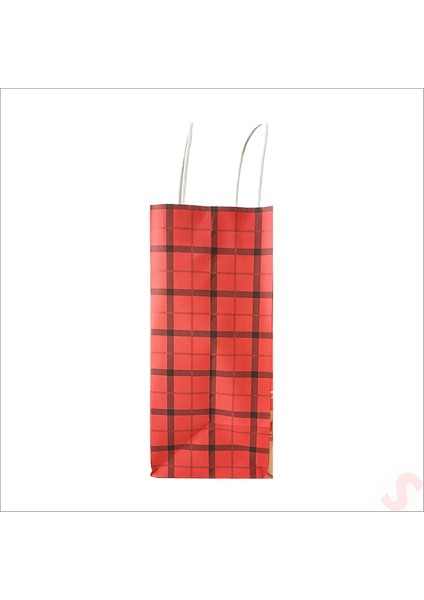Kırmızı Kraft Karton Çanta, 31 X 25 X 10 Cm - 1 Adet fırsatları