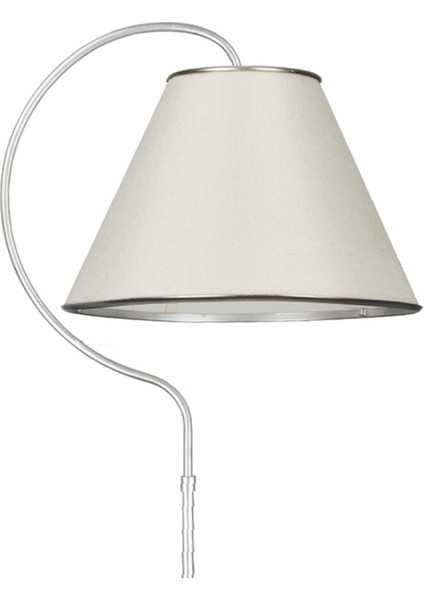 Güven Avize Lambader Holo Elips Gümüş Patine (Silver Çember) Krem Şapka fırsatları